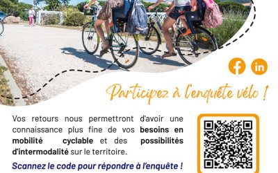 Participez à l’enquête vélo du territoire !