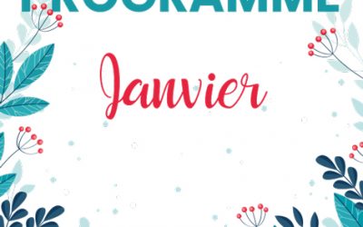 Médiathèque – Le programme de Janvier