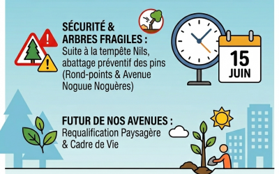 Réunion d’information : habitants avenue Noguères et avenue Méditerranée