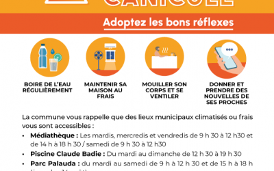 Vigilance canicule orange : adoptez les bons réflexes