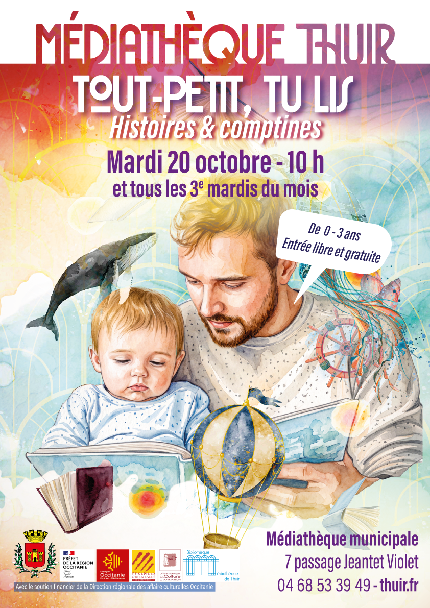 Tout-petit, tu lis